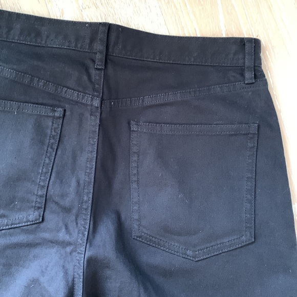 Wilfred Ashika Utility Wide-Leg Pant Cotton 26" Black Sz8 - Picture 7 of 12